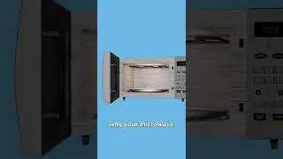 Why Microwaves Have A Metal Mesh Screen 😷 #melonplaygroud