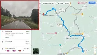 Route from Gadernheim (Lautertal Germany) to Seeheim-Jugenheim - 1221