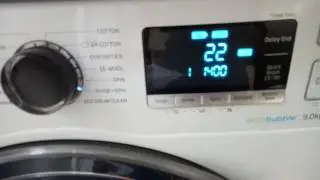 How to use Samsung Eco Bubble Washing Machine & dryer - Video for MY flatmates