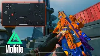 Best  Mobile Aim with This NEW 4-Finger Layout Delta Force Mobile&zwnj;Insane Gameplay  Settings Reveal.