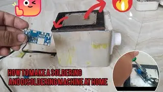 How to make a soldering and disoldering machine at home under 150/- 👌🏻👍🏻😊🏡/#soldering //#jb...
