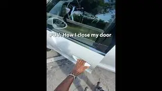 POV: Gentle vs Violent Car Door Closer 😂#trendingnow #porschelife #door #carsoftiktok