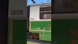 Test Train at Longwood #trainspotter #tramspotter