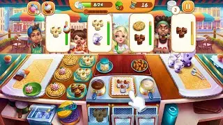 Cooking City Sweet House Level 6 7 8 9 10 🌟🌟 Part #05 Brussels Gameplay #494