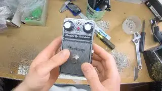 POV First person soldering / building a DIY overdrive guitar pedal.