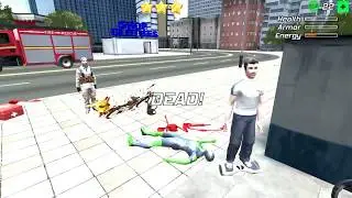 Amazing rope police game -iOS gameplay
