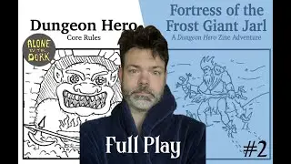 Dungeon Hero, Fortress of the Frost Giant Jarl Full Play #solottrpg  #dnd  #playthrough