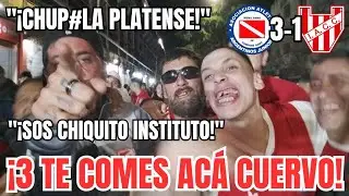 ¡REACCIÓN CON LOS HINCHAS ARGENTINOS Jrs 3-1 INSTITUTO! 8vos Liga Profesional
