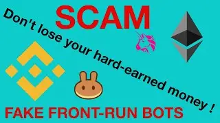 Front running bot sniper flash loan run bot - No download - PancakeSwap - Easy tutorial - UniSwap