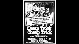 Cheap Trick LIVE @ CIVIC ARENA Pittsburgh, PA 6 4 1980