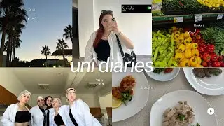 📚UNI VLOG | lefke avrupa üniversitesi, final haftası, kitap, market, lab dersi 👩🏻‍💻☕️ #studywithme