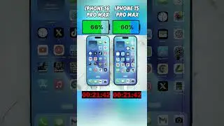 iPhone 16 Pro Max vs iPhone 15 Pro Max: The Ultimate Charging Test!⚡📱Who&rsquo;s Faster?#shorts#viralvideo