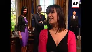 Wax figure of US First Lady Michelle Obama unveiled at Madame Tussauds