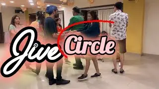 Jive dance circle 