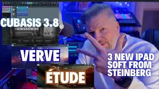 New iPad soft from Steinberg : Cubasis 3.8 & Verve & Étude