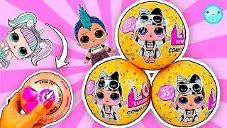 GOLD Lol Surprise CONFETTI POP Wave 2 | Unicorn Punk Boi Pharaoh Beatnik | UNBOXING