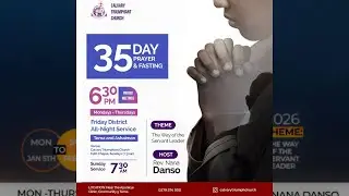 THE PEACE OF THE SERVANT LEADER || PASTOR NANA DANSO || SUNDAY SERVICE || DAY 7