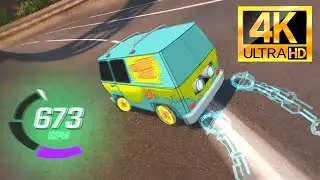 Fortnite Rocket Racing: The Mystery Machine Gameplay [4K 60fps - PS5] - No Commentary