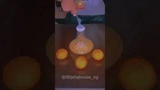 HOW TO MAKE &ldquo;ICE ORANGE JUICE SHISHA&rdquo; y&rsquo;all need to try this 😍🍊💨