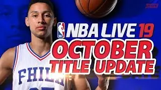 NBA LIVE 19 MAJOR Gameplay and Franchise Update!