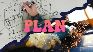 HOW TO EASILY/QUICKLY PLAN Your Van Conversion | Fixing LEAKING Roof 🤬 // Van Build Ep.1