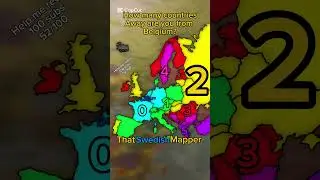 How many countries away are you from Belgium? #map #maps #europe #popular #mapping #mapper #trending