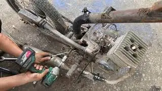 Full Progress Restoration Old Abandoned Motorcycle Simson S51 || Restoration Skill You're Never Seen