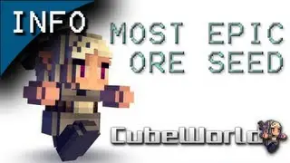 how to Cube world - most epic ore seed with +4 mobs - unlimited diamond