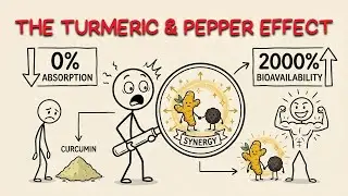 What Happens To Your Inflammation If You Eat Turmeric & Black Pepper Every Day? (The 2000% Boost)