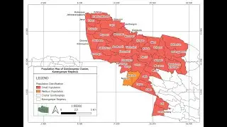 Making Population Thematic Map Using QGIS (Gondangrejo Cluster)