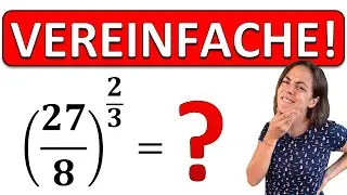 🚀🚀🚀 Schaffst DU es den Term zu VEREINFACHEN? | Wiederholung Potenz und Wurzelgesetze