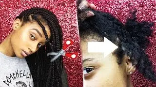 How To Take Down Box Braids Fast & Remove Build Up