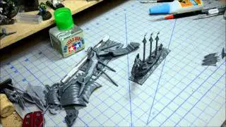 Dreadfleet Seadrake and Swordfysh Assembly