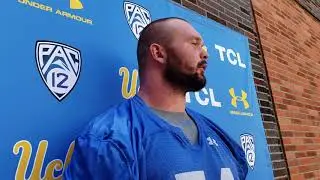 Justin Murphy after practice Sept. 12