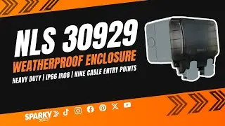 NLS 30929 | Heavy Duty Weatherproof Enclosure | IP66 IK08
