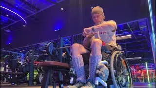 Adaptive training ♿️💪♿️| #adaptivesports 