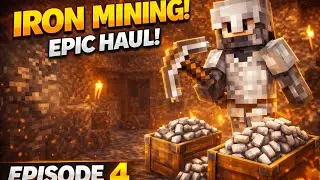🔥 Episode 4 | Aaj Maine Apna Iron Armor Banaya | Minecraft Survival Series 🛡️