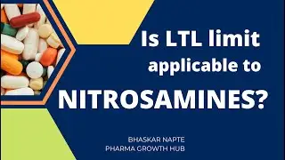 Is the Less Than Lifetime (LTL) Limit applies to NITROSAMINES?