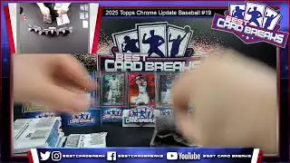 2025 Topps Chrome Update Baseball #19 - Jumbo 4 Box Half Case Pick Your Team 1/11/26