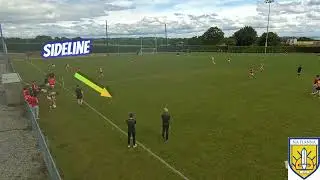 MENS FOOTBALL - Squeeze, Sideline, Clean Tackle, Support