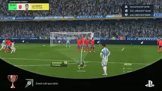 EA SPORTS FC 25 Messi Free Kick Score against Spain