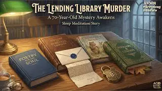 The Lending Library Murder | Cozy Whodunit Mystery for Sleep | Sleep meditation with storytelling