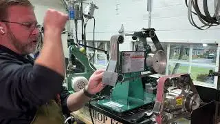 Unleashing the sharpening potential of the Grizzly 2x42 Knife Maker Belt Sander Grinder Part 2