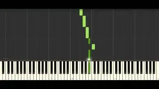 Cathy Carr Ivory Tower [Easy Piano Tutorial] (Synthesia) Right Hand Only