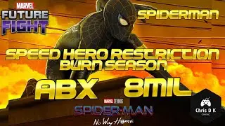 Spider-man No Way Home Black & Gold Uniform | Burn Season | Speed Restriction ABX Test