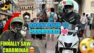 Anantapur To Haidrabad🩷|| Ladakh Trip Day 8😩#ladakh #tamil #vlog