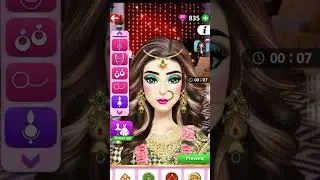 Indian Wedding Makeup Tutorial #makeup #games #shorts #asmr