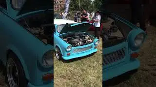 TRABANT WITH TWINTURBO WHYNOT?💥🔥😱 #shorts #trabant