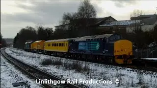 DRS 37s thrash with Snow Train, Malcolm Class 66 and more