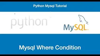 Python-Mysql | where condition